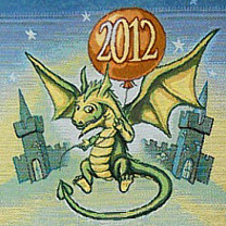 Гобеленовый календарь «Волшебный дракон»