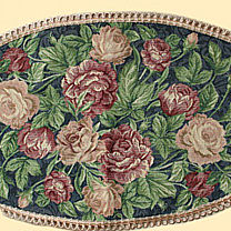 Салфетка гобеленовая декоративная «Ретро розы»